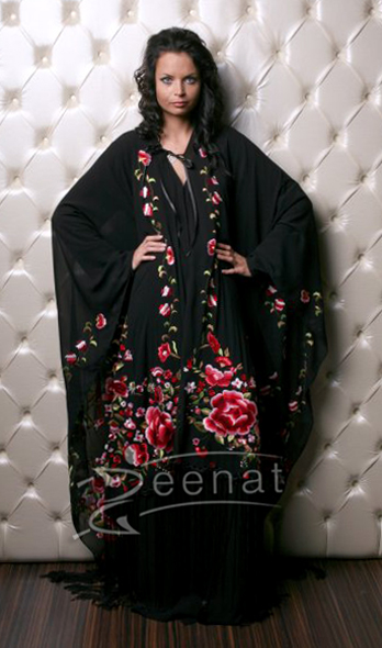 Full Embroidered Abaya Design