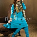 Nishat Linen Winter Collection 2011-2012 Karandi A-Line Kameez