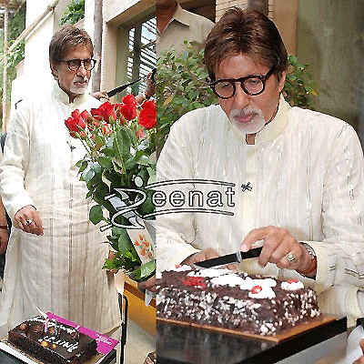 Amitabh Bachchan In Creme Kurta Salwar