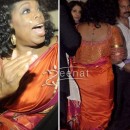 Oprah Winfrey In Saree Indian Visit