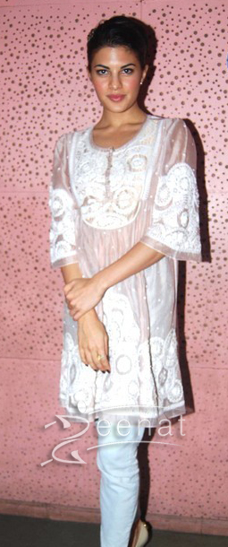 Jacqueline Fernandez In Casual Kurti
