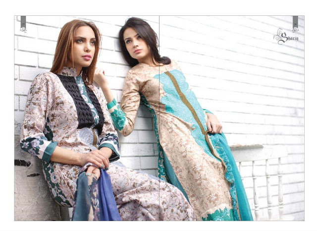 Rabea Embroidered Lawn Collection 2013 By Shariq-2