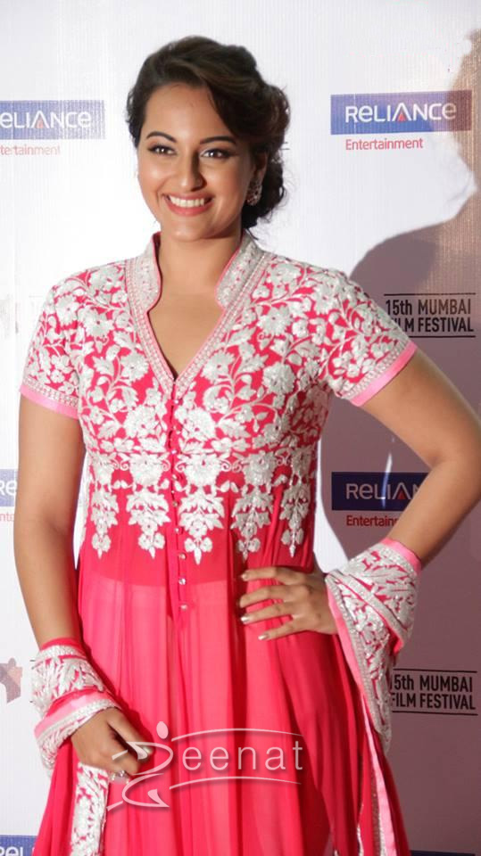 Sonakshi In Bollywood Clothing
