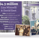 Liza Minnelli & David Gest - $4.3 million