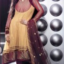 Zarine Khan In Anarkali Suit R440