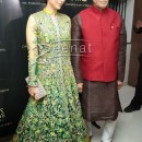 Karisma Kapoor in Light Green Anarkali