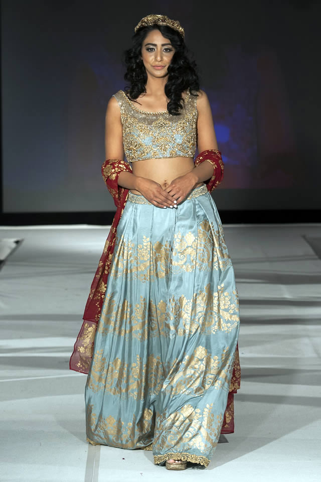 Saira Rizwan Collection Pakistan Fashion Extravaganza London 2015