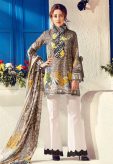Cross Stitch Summer Lawn Collection 2017 featuring Ainy Jaffri
