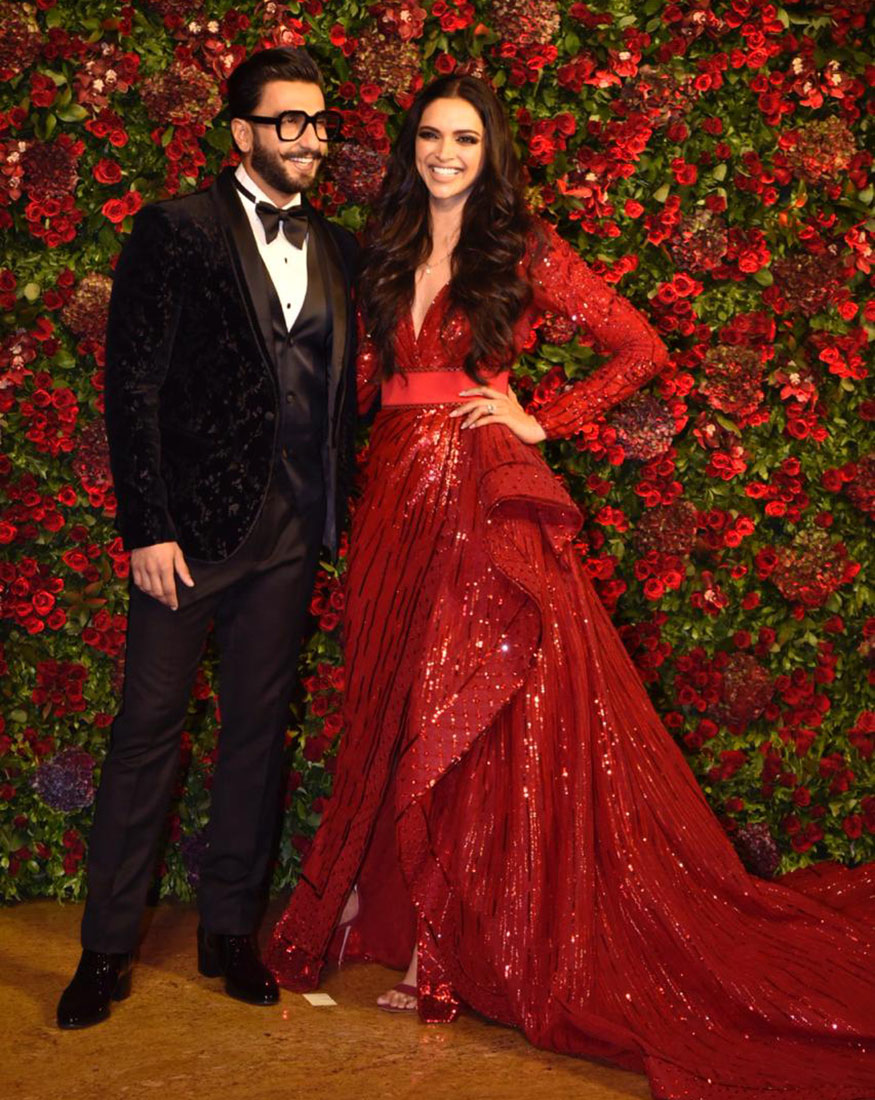 Deepika Padukone and Ranveer Singh reveal wedding reception outfits | Metro  News